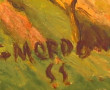 Gustave MORDO (1907-?) "Le lys Chantilly