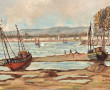 Gustave MORDO (1907-?) "Baie de la Somme