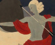 Ecole Française années 50 "Diane chasser