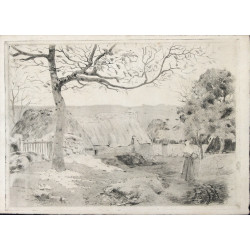 Henri DELAVALLEE (1862-1943) "Bretonne d