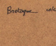 Gustave MORDO (1907-?) "Bretagne, côte d