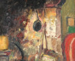 Louis-François BILOUL (1874-1947) "L'âtr