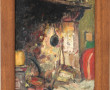 Louis-François BILOUL (1874-1947) "L'âtr