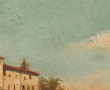 Ecole Italienne XIXème "Paysage animé", 