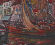 Emile GALLOIS (1882-1965) "Ostende, le p