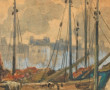 Paul Henry LAFON (XIXè-Xxè) "Scène de po