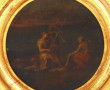 Ecole XIXème "Scène mythologique", huile