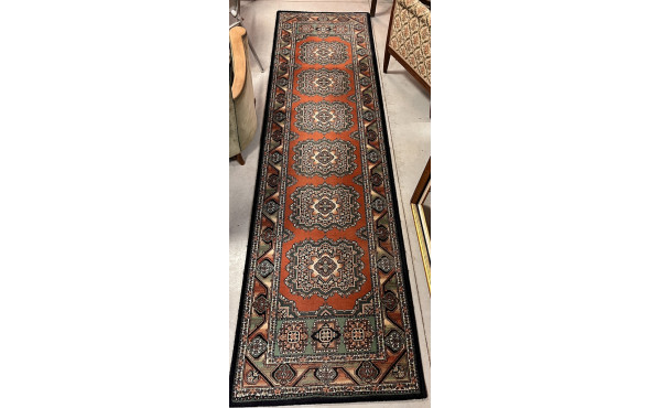 Tapis chemin mécanique en laine, 80 x 30