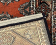Tapis chemin mécanique en laine, 80 x 30