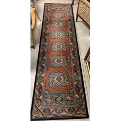Tapis chemin mécanique en laine, 80 x 30