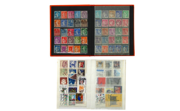France - Lot de plus de 400 timbres majo