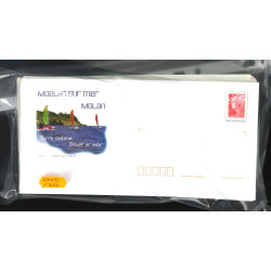 France - Lot de 100 enveloppes pré-oblit