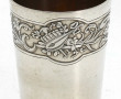 Timbale en argent, poinçon minerve, poid
