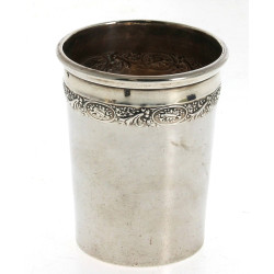 Grande timbale en argent, poinçon minerv