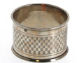Anneau de serviette en argent, poinçon m