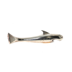 Décapsuleur en forme de poisson en métal
