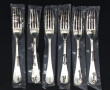 CHRISTOFLE Modèle filets coutours - 6 fo