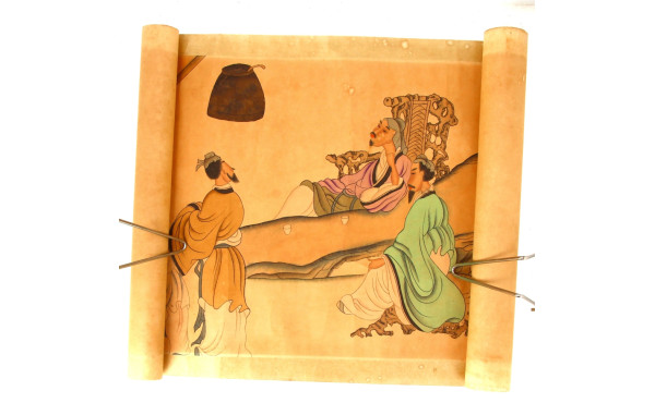 CHINE Vers 1920-1930 - Peinture en roule