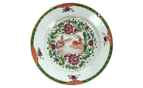 Compagnie des INDES - Assiette de la fam