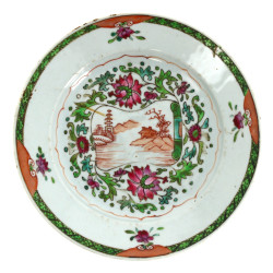 Compagnie des INDES - Assiette de la fam