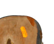 BALI - Deux masques balinais en bois pol