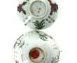 CHINE - Lot de 4 pièces en porcelaine : 