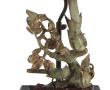Pied de lampe avec sujet en néphrite "Oi