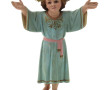 Enfant Jésus, sujet en bois peint, yeux 