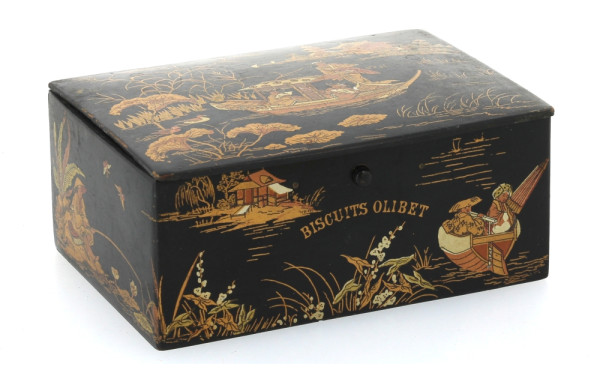 Boite en carton bouilli publicitaire fin