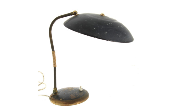 Lot de 2 lampes de bureau des années 50/