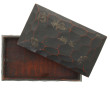 Coffret en bois sculpté japonais des ann