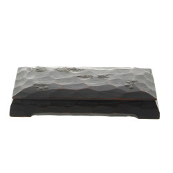 Coffret en bois sculpté japonais des ann