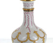 Belle lampe en porcelaine et en bronze d