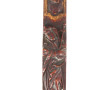 Croix reliquaire ancienne en bois sculpt