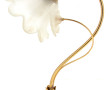 Lampe décorative en métal doré à deux br