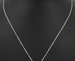 Deux pendentifs en argent 925ème, strass