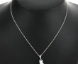 Pendentif "singe" en argent sur chaîne e