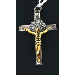 Pendentif croix en argent 925ème, H 5 cm