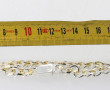Bracelet maille gourmette en argent 925è