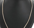 Chaîne maille serpent en argent 925ème, 