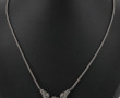 Collier en argent 925ème à motif central