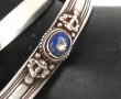 Bracelet jonc en argent 925ème : on y jo