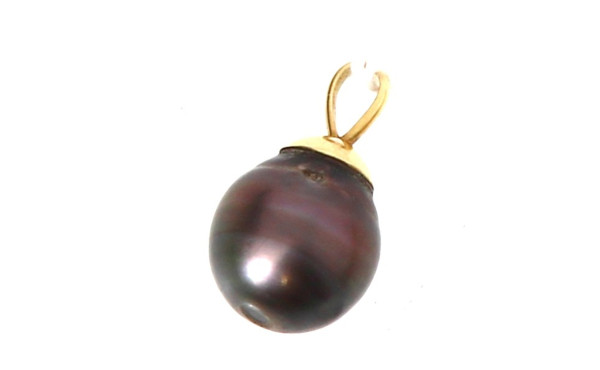 Perle de TAHITI montée en pendentif, bél