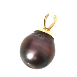 Perle de TAHITI montée en pendentif, bél