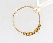Bague en or jaune 18 cts, poinçon tête d