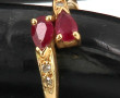 Bague en or jaune 18 cts, poinçon tête d