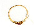 Bague en or jaune 18 cts, poinçon tête d