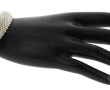 Bracelet argent 925ème à maille souple. 