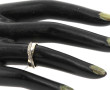 Alliance en or 18 cts, poinçon tête d'ai