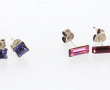 Lot de 4 paires de BO en argent : 2 pair